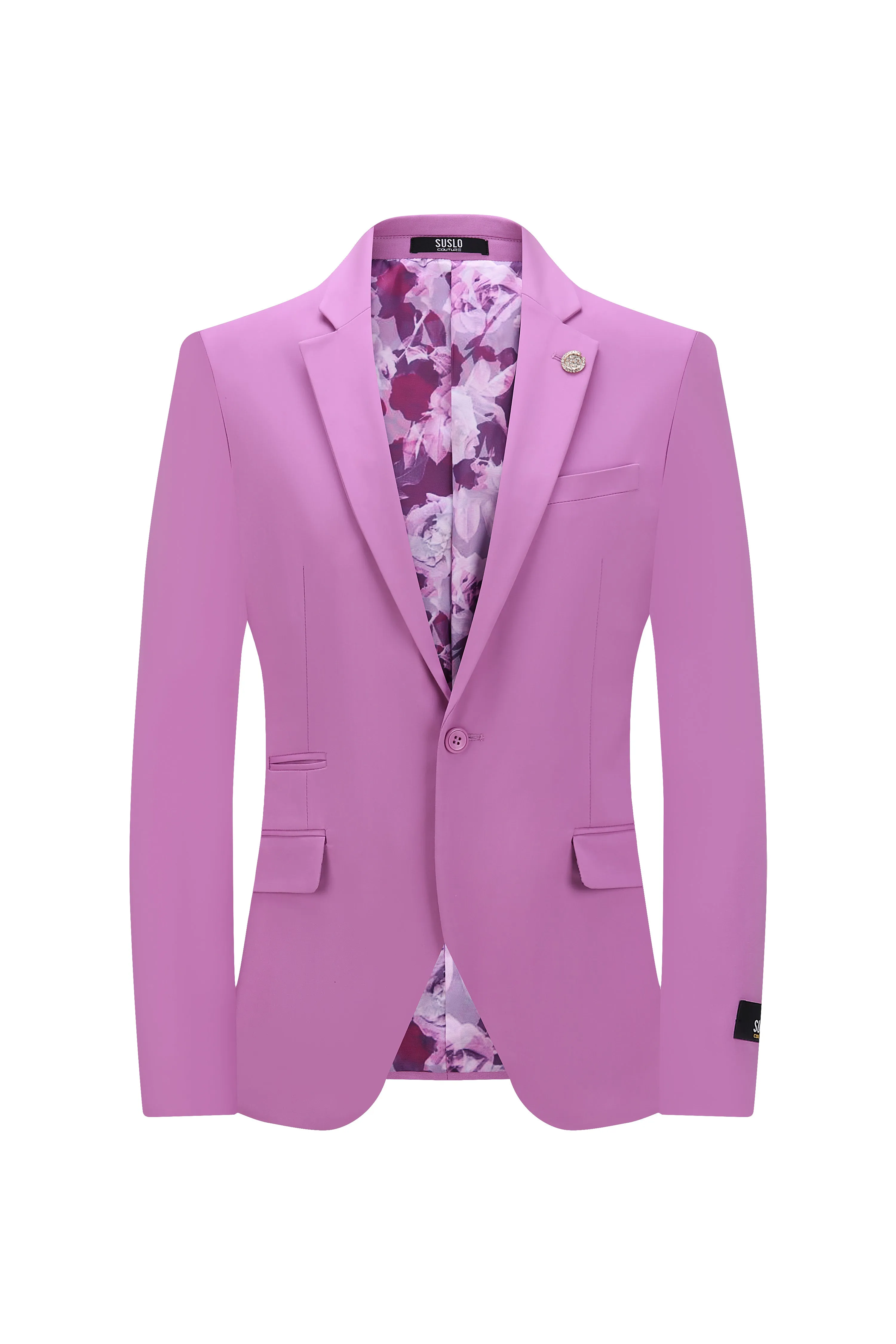 Sateen Luxury Slim Fit Blazer