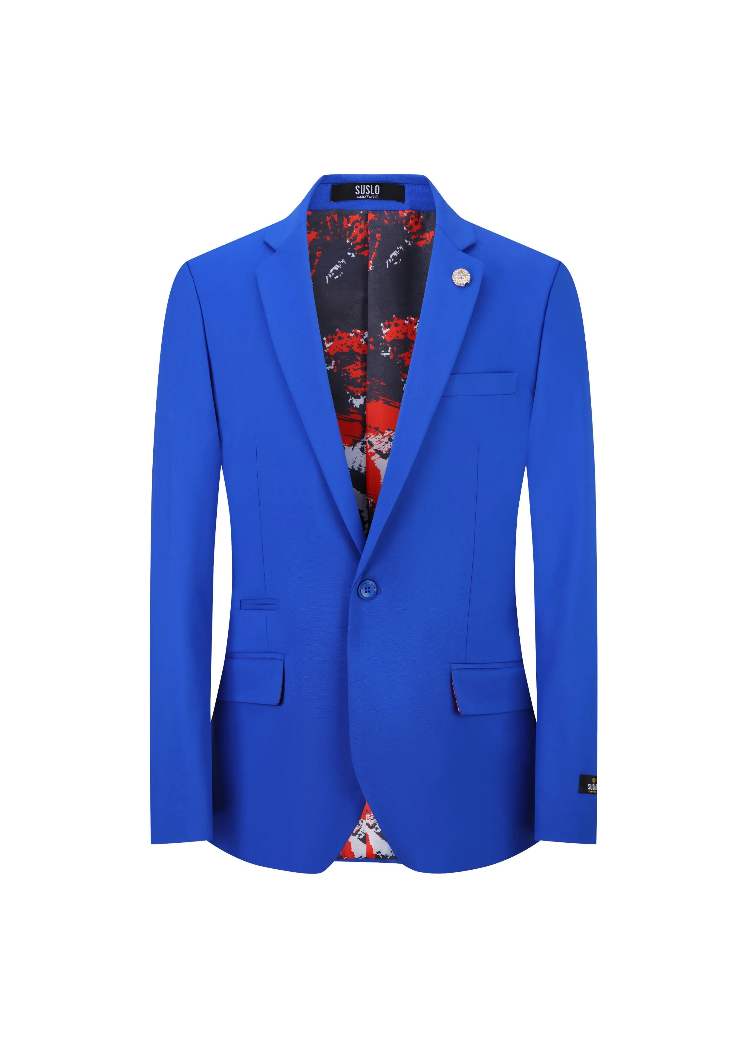 Sateen Luxury Slim Fit Blazer