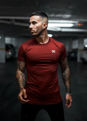 Signature T-Shirt - Burgundy