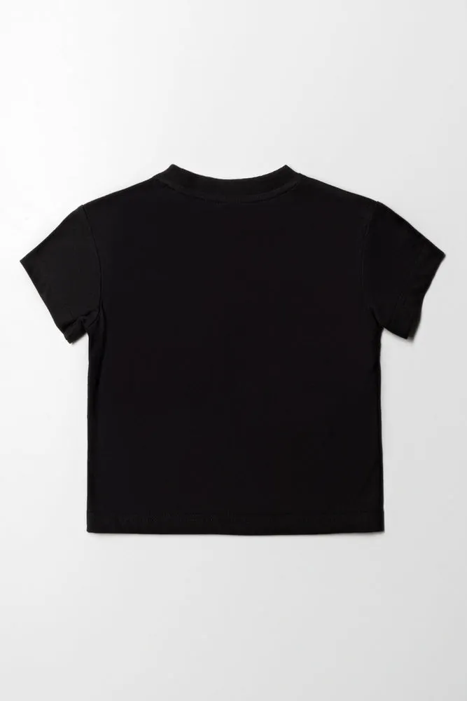 Slingback T-Shirt Black