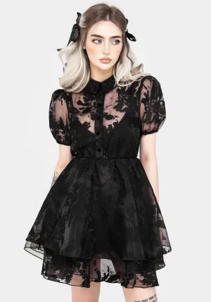 Spectre Layered Mini Shirt Dress