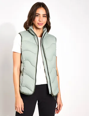 Stormwear Quilted Puffer Gilet - Light Verdigris