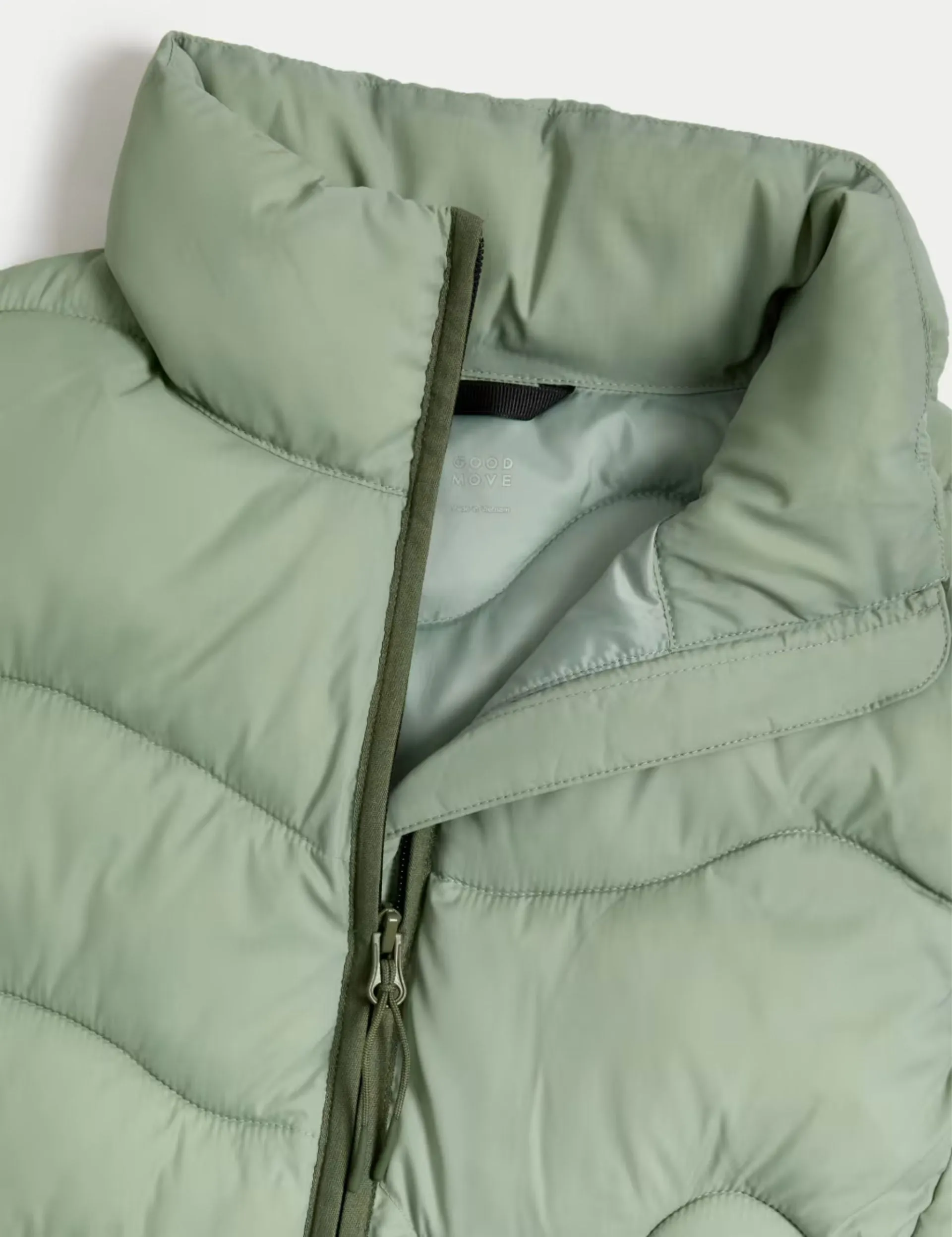 Stormwear Quilted Puffer Gilet - Light Verdigris