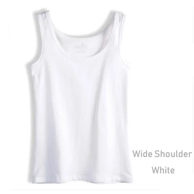 Summer Cotton Women Tank Top Fitness Sleeveless Sport Shirt Streetwear White Tanks