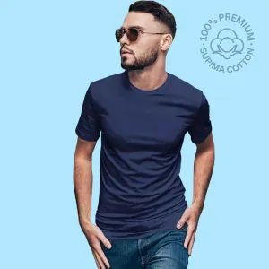 Supima T shirt - Navy