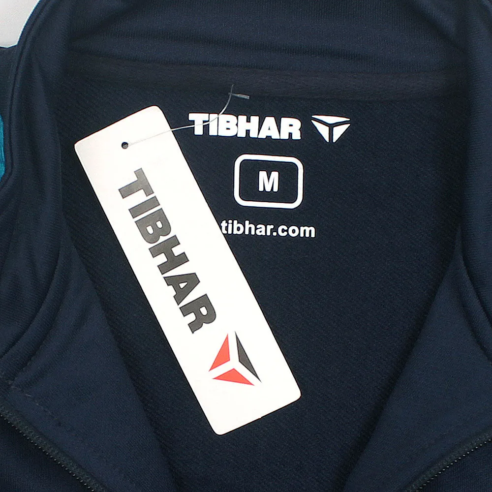 Tibhar Mundo Zipper Jacket For Men-2438 -Navy Blue