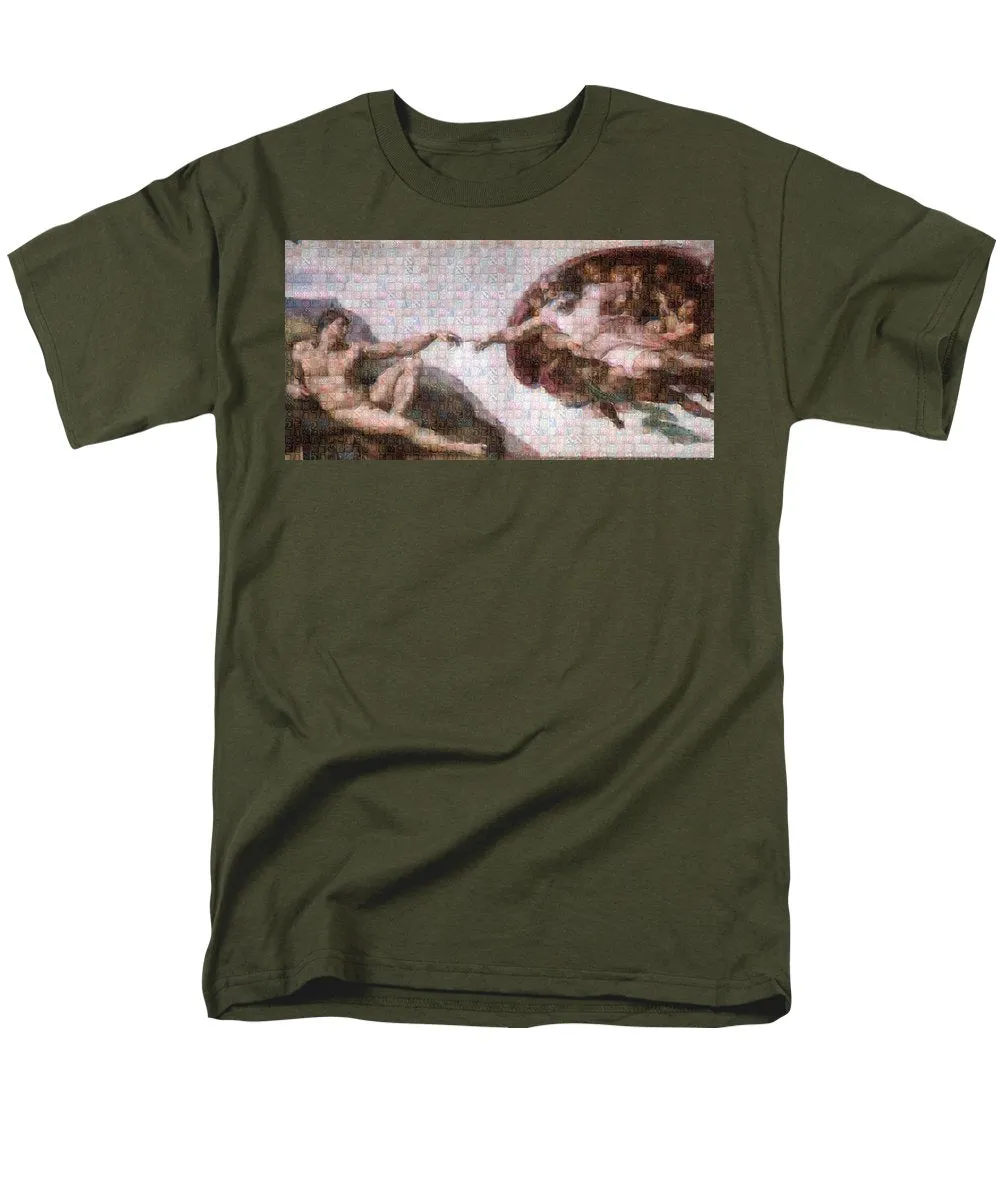 Tribute to Michelangelo - Men's T-Shirt  (Regular Fit)