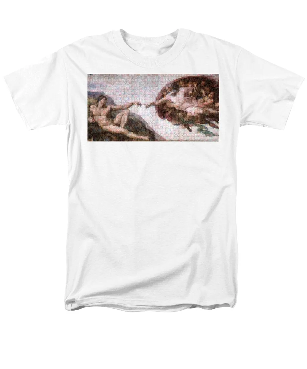 Tribute to Michelangelo - Men's T-Shirt  (Regular Fit)