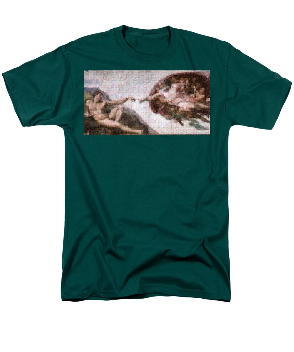 Tribute to Michelangelo - Men's T-Shirt  (Regular Fit)