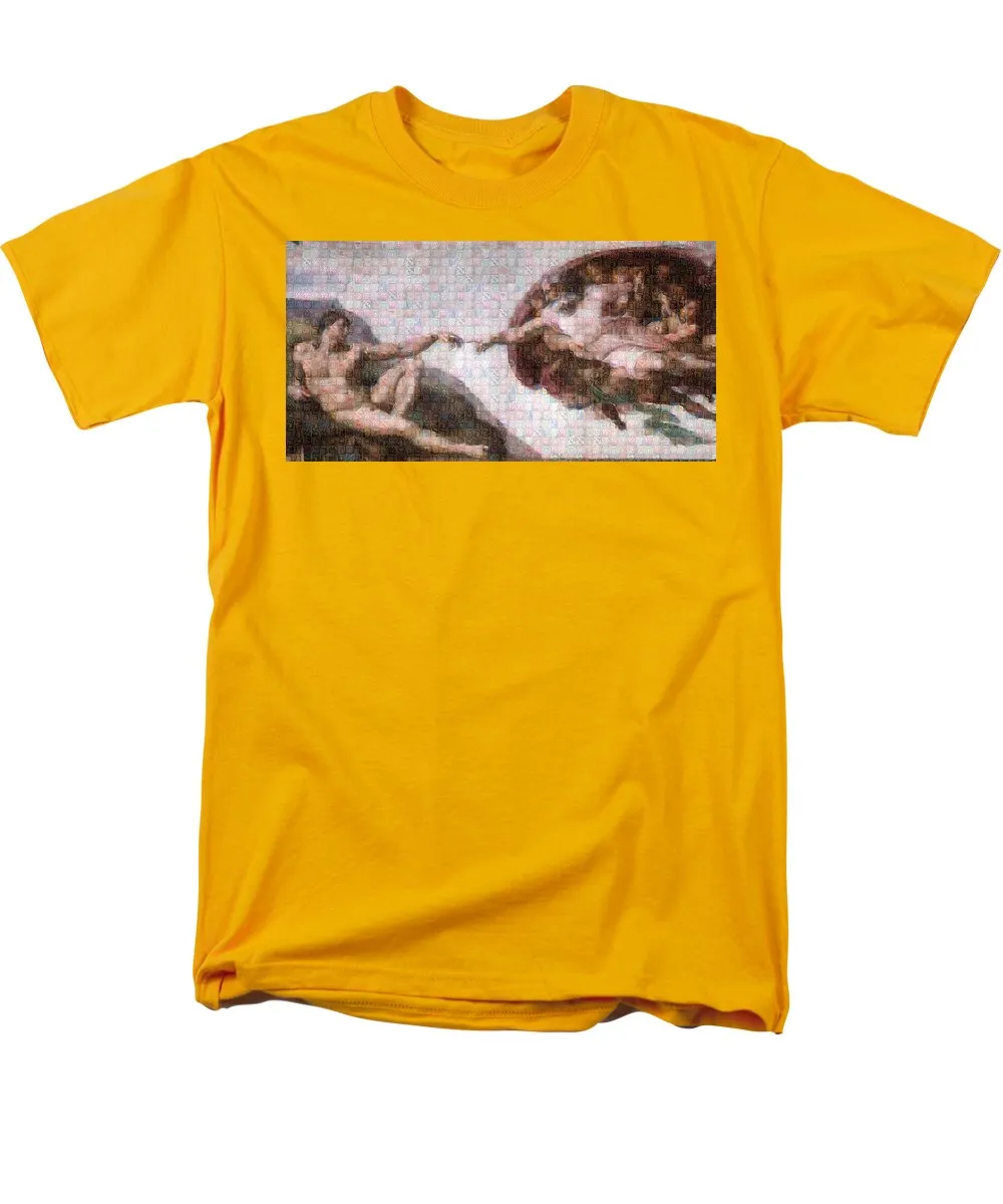 Tribute to Michelangelo - Men's T-Shirt  (Regular Fit)