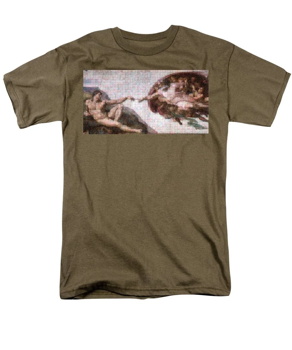 Tribute to Michelangelo - Men's T-Shirt  (Regular Fit)