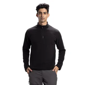 Tripole Anti-Pilling Fleece Winter Jacket and Windcheater | Black