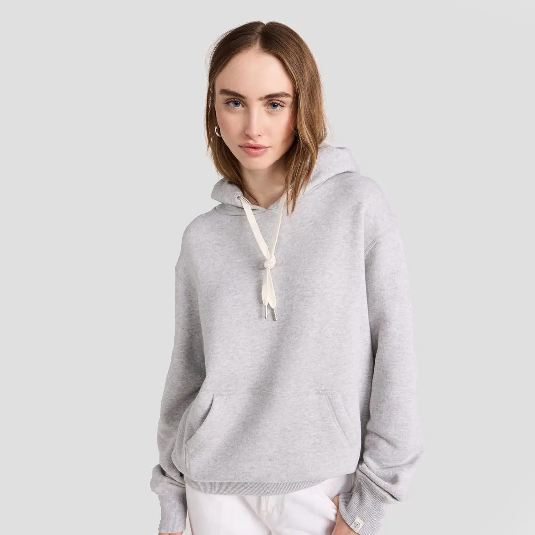 Unisex Premium Fleece - Plain Grey Hoodie