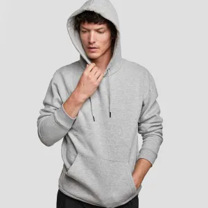 Unisex Premium Fleece - Plain Grey Hoodie