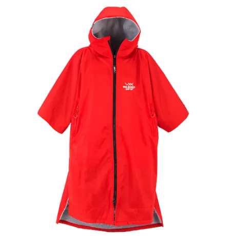 Wild Atlantic Surf Co Adults Wet & Dry Robe Red