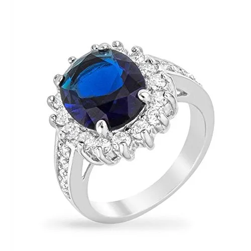 WildKlass Blue Cambridge Elegance Ring