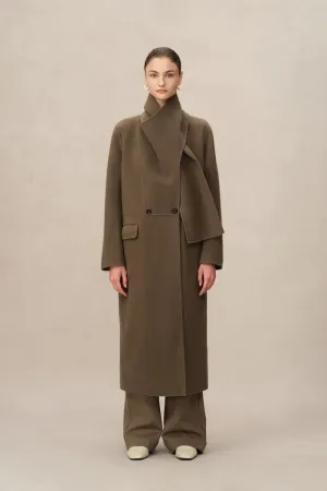 Zyma Oversized Coat in Merino Wool