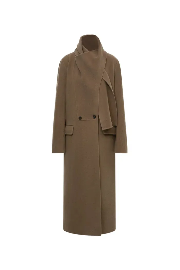 Zyma Oversized Coat in Merino Wool